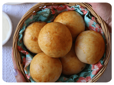 Panecillo de queso horneado